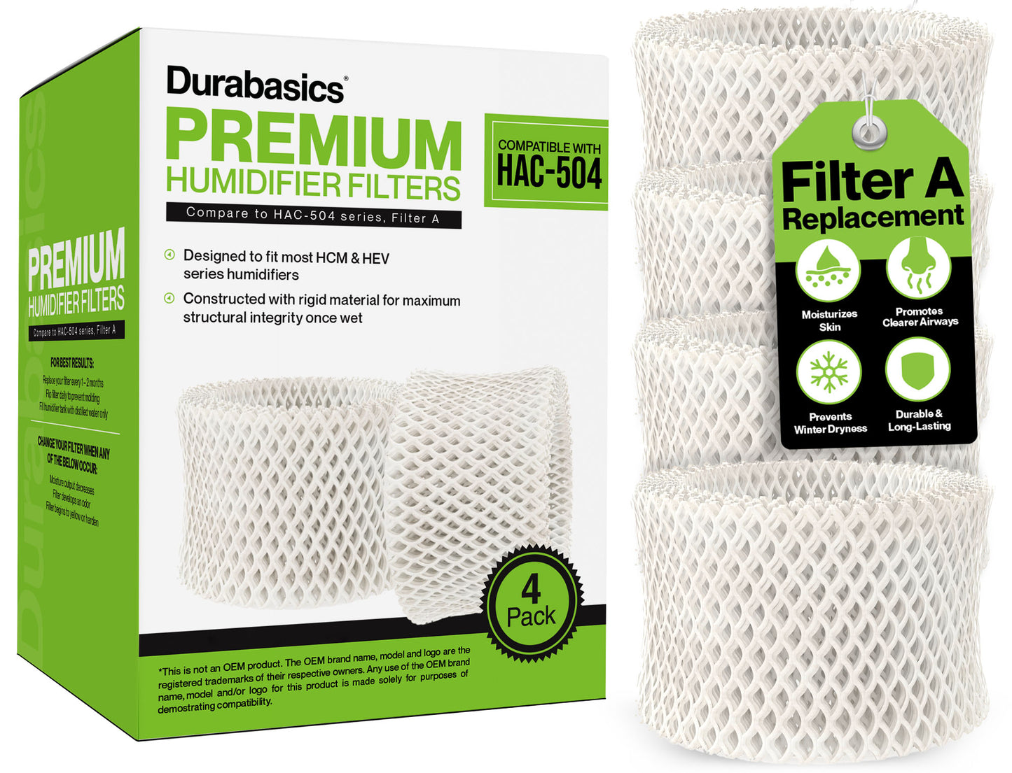 Honeywell HAC-504AW Compatible 4 Pack