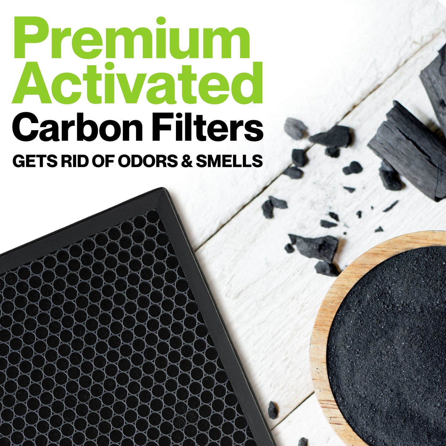 Durabasics Premium HEPA Filter Compatible with Alen BreatheSmart Fit50 Air Purifiers, Replacement for Alen Air Purifier Filter Fit50, Allen BreatheSmart Air Purifier Fit50 & Alen BreatheSmart Filter