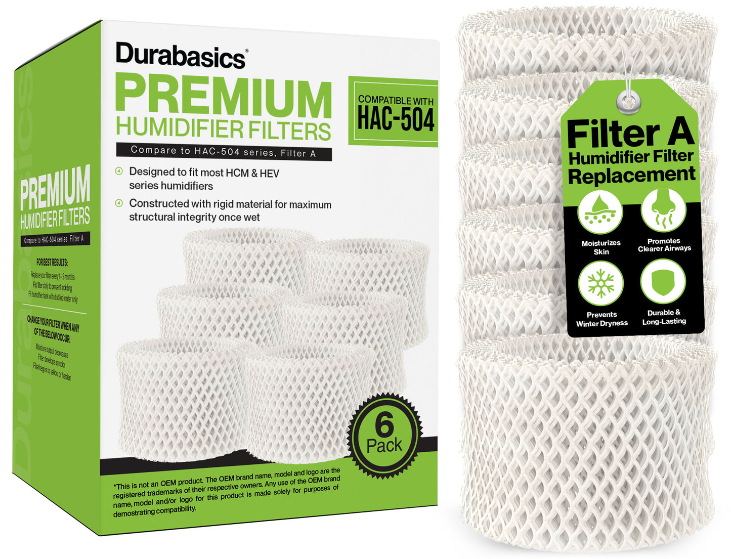 Honeywell HAC-504AW Compatible 6 Pack