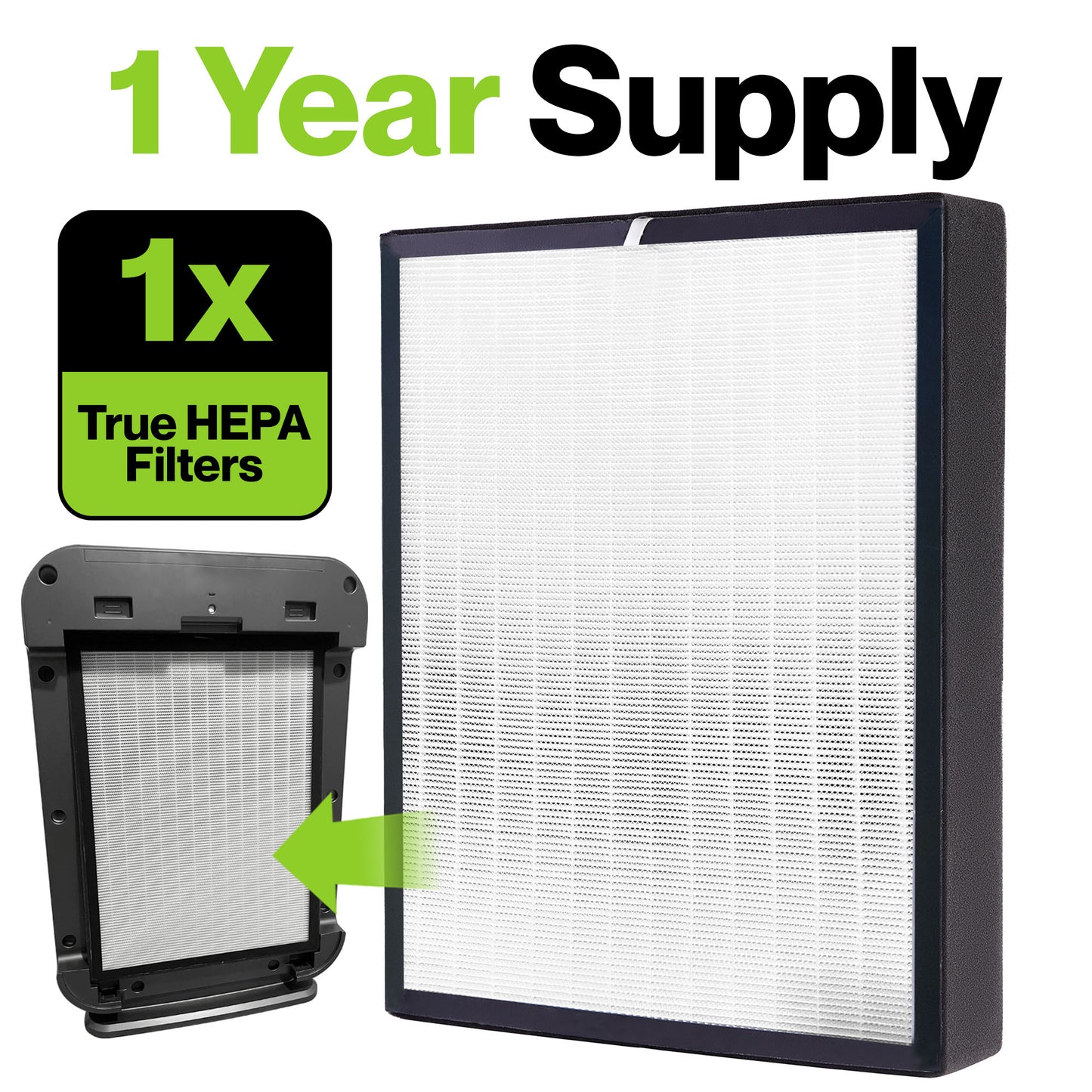 HEPA Filter Replacement for Alen Breathesmart 75i Pure Air Purifier - Compatible with Alen Air Purifier Filter Replacement 75i - Replacement Filter for Alen 75i, Alen Air Purifier 75i & Alen Filter