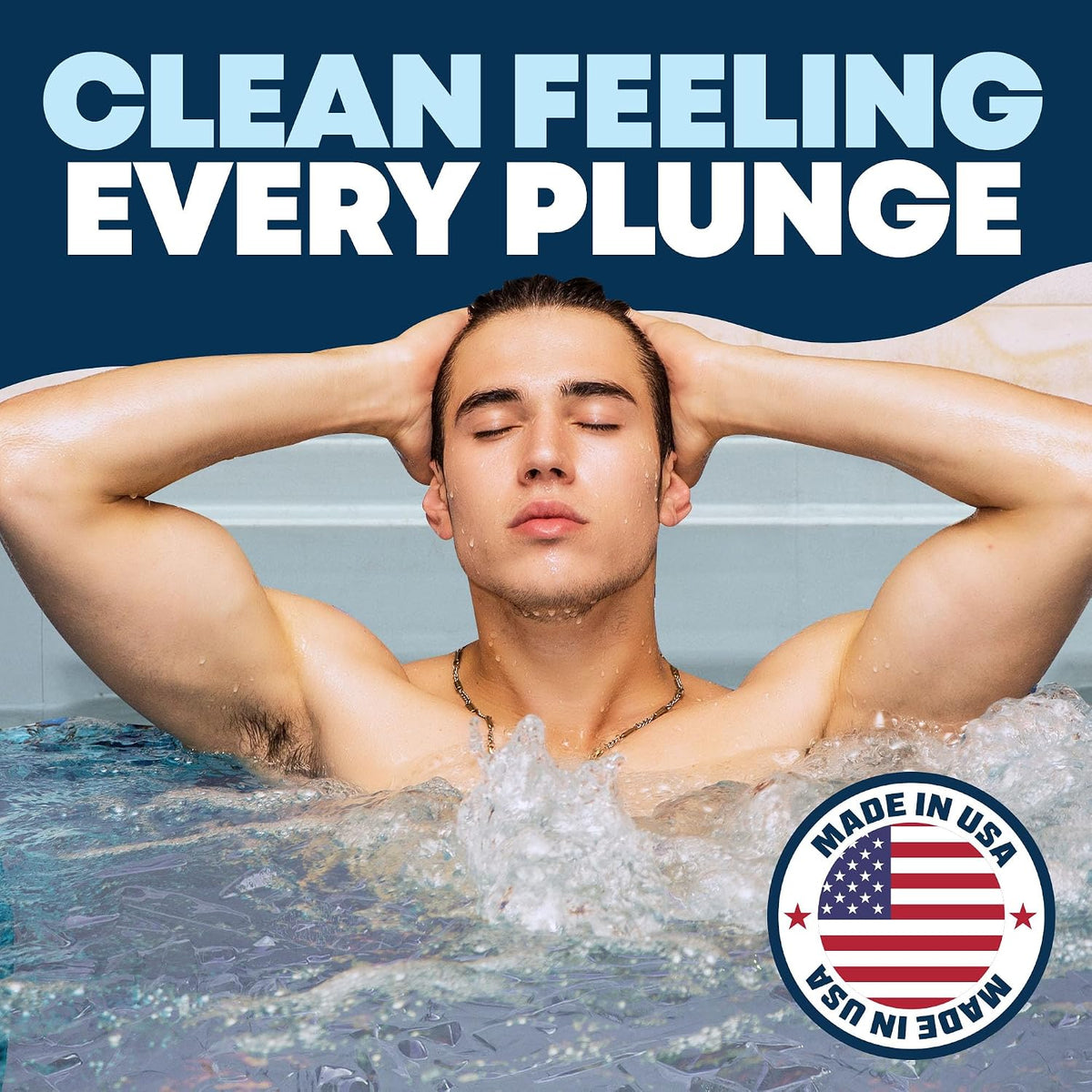 Durabasics 3-in-1 Cold Plunge Water Treatment & Ice Bath Cleaner, 1 Gallon