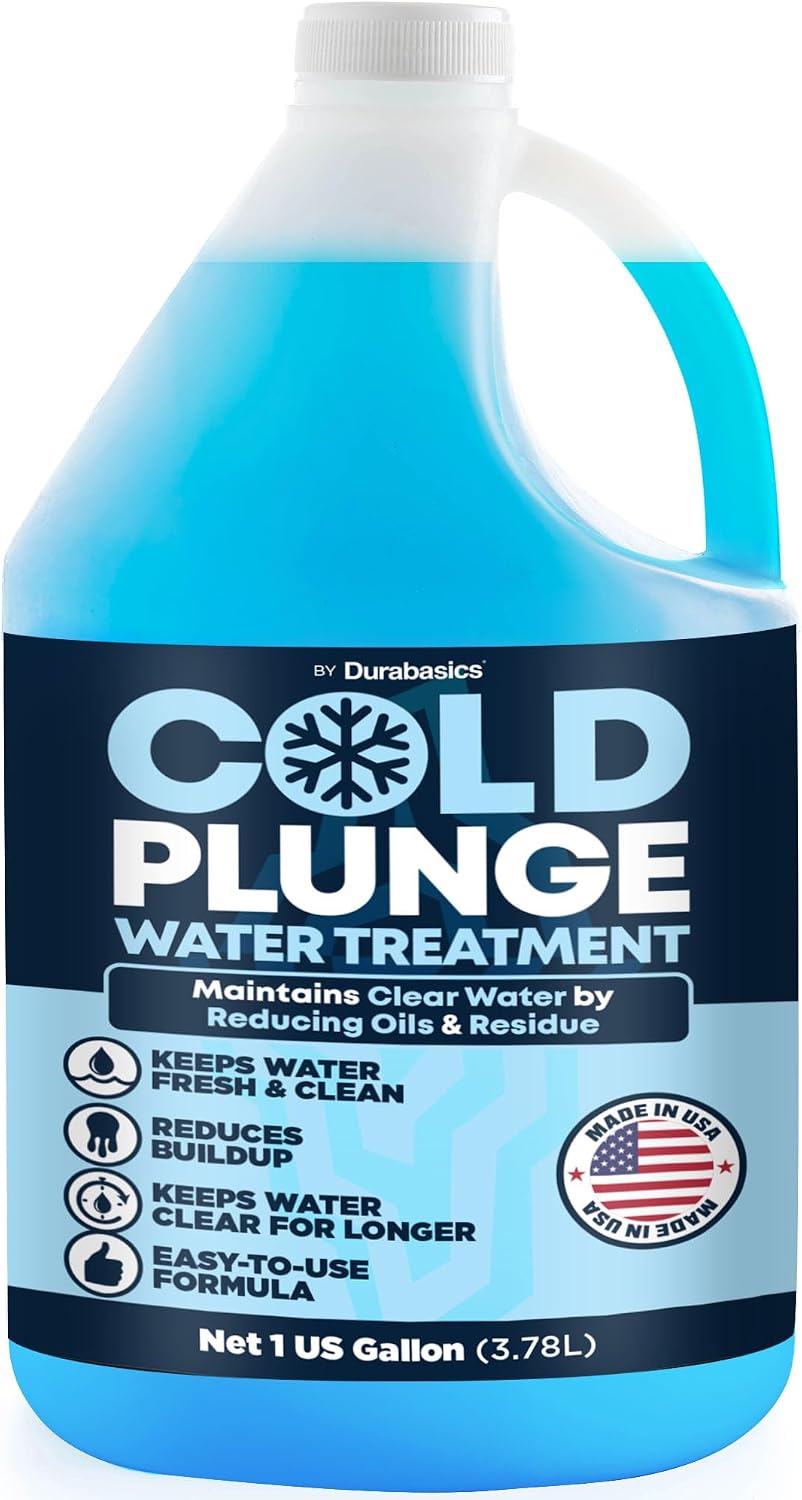 Durabasics 3-in-1 Cold Plunge Water Treatment & Ice Bath Cleaner, 1 Gallon