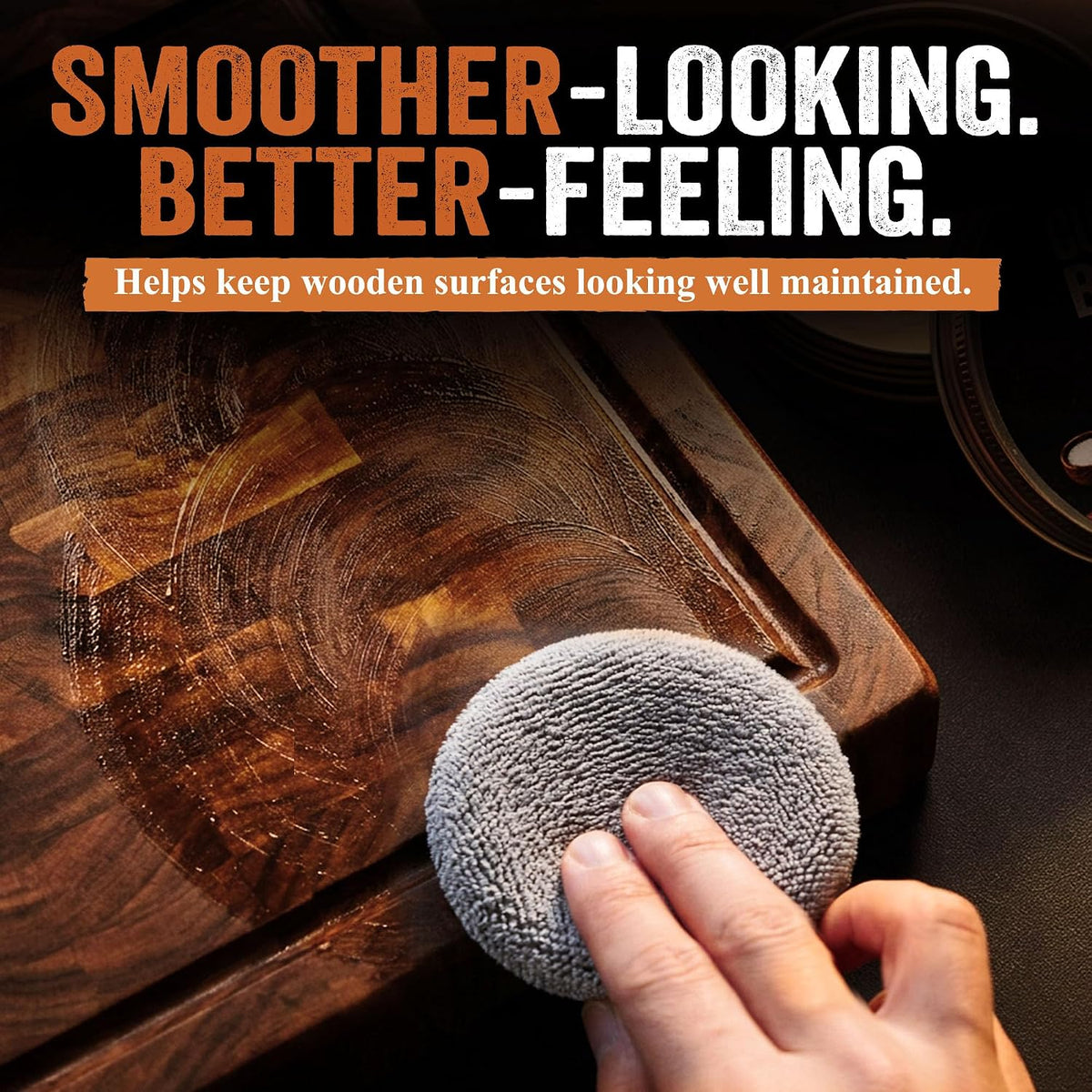 Durabasics Cutting Board Oil & Wax Kit, 12 oz Oil, 4 oz Wax & Applicator