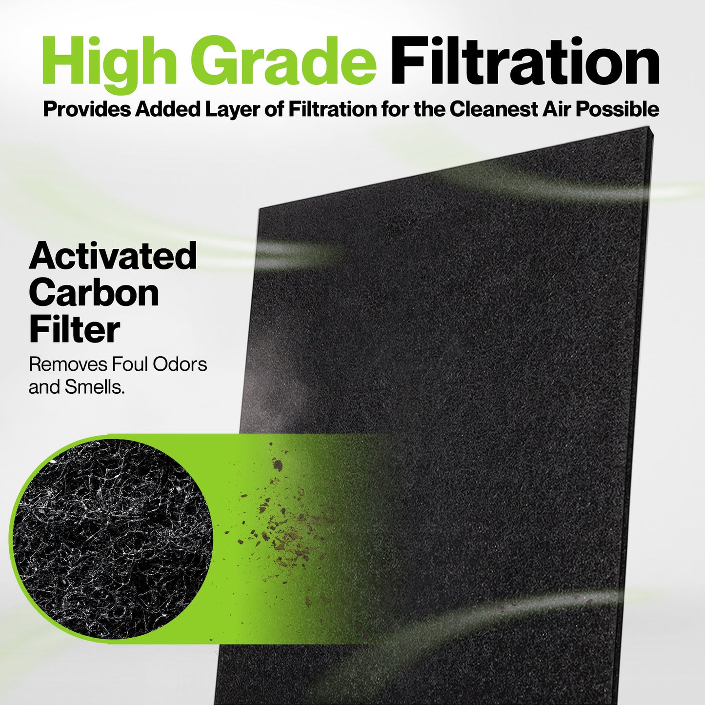 Durabasics Activated Carbon Prefilters for Honeywell Prefilter A & HRF-AP1HPA300 - 4 Pack - Replacements for Honeywell HRF APP1, Honeywell Replacement Pre Filter & Honeywell A Pre Filter