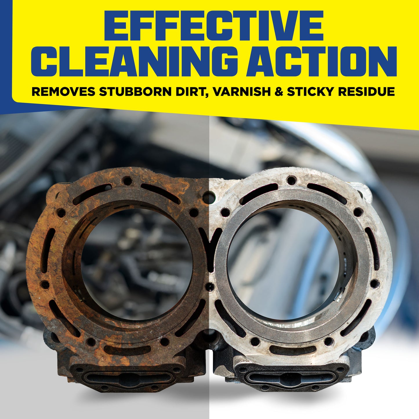 Durabasics [1 Gallon] Ultrasonic Cleaner Solution – Heavy-Duty Parts Cleaner & Carburetor Cleaning Solution – Perfect for Engine & Automotive Parts – Helps Remove Carbon, Grease – Safe on Most Metals