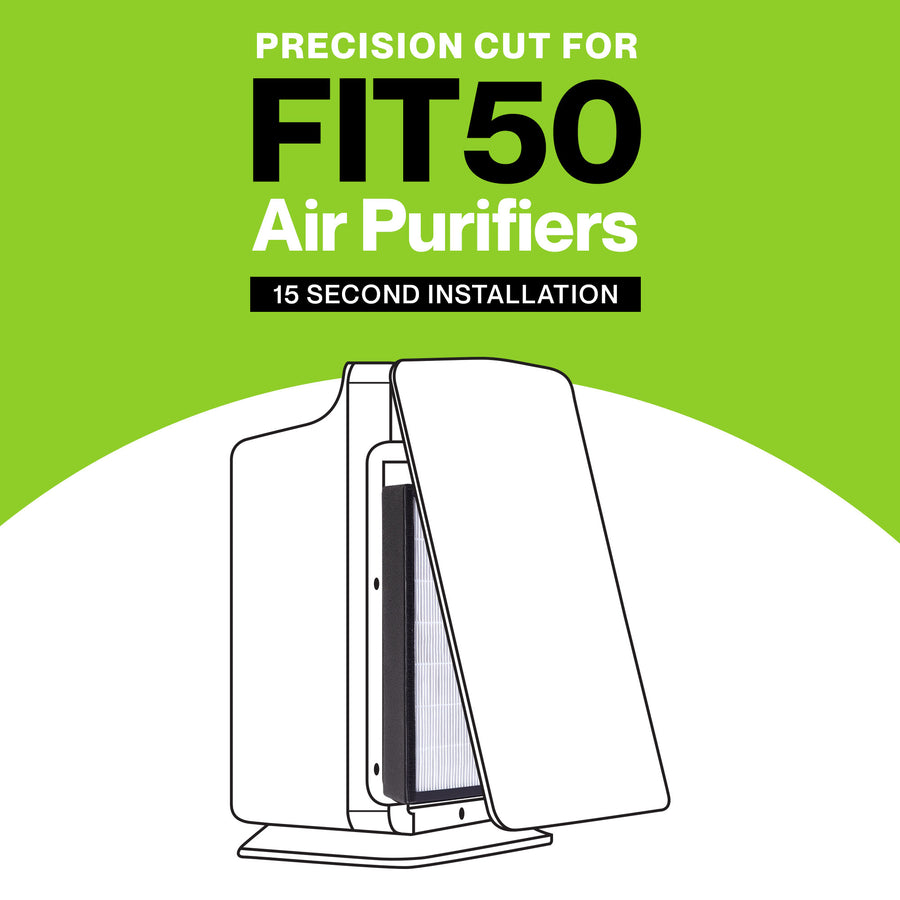 Durabasics Premium HEPA Filter Compatible with Alen BreatheSmart Fit50 Air Purifiers, Replacement for Alen Air Purifier Filter Fit50, Allen BreatheSmart Air Purifier Fit50 & Alen BreatheSmart Filter