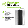 Durabasics HEPA Filter Replacements for Alen Air Purifier Filter T500 and TF60-MP - 2 Pack - Compatible with Alen T500 Tower Air Purifier - Compatible with Alen Replacement Filter Model T500…