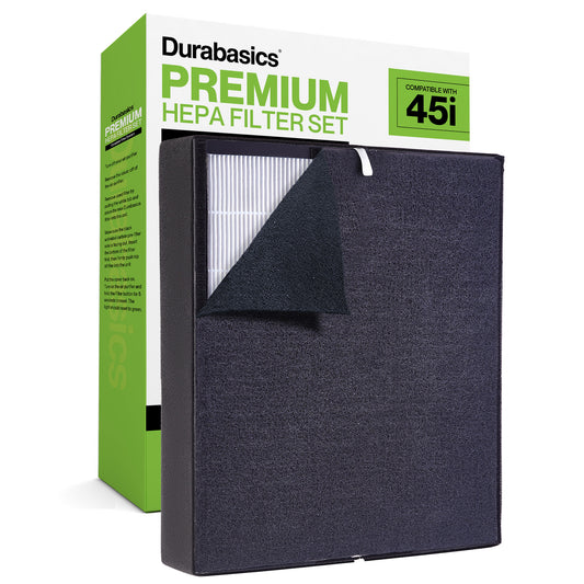 Durabasics HEPA Filters for Alen BreatheSmart 45i True HEPA Air Purifier, Alen BreatheSmart 45i, Alen Air Purifier Filter for 45i Models -Replacement for Alen Replacement Filter 45i