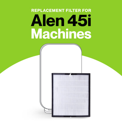 Durabasics HEPA Filters for Alen BreatheSmart 45i True HEPA Air Purifier, Alen BreatheSmart 45i, Alen Air Purifier Filter for 45i Models -Replacement for Alen Replacement Filter 45i