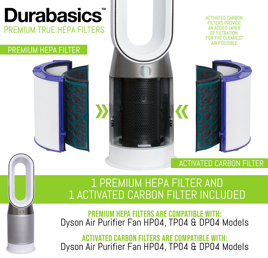 Dyson TP04, HP04 & DP04 Compatible Filter Replacements for Dyson Pure Cool Filter